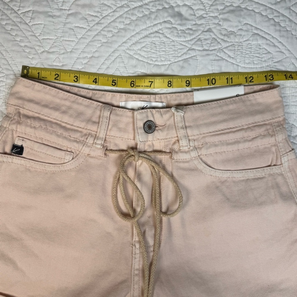 Kancan Azalea High Rise Draw String Shorts Pink Women’s Small - Picture 12 of 15